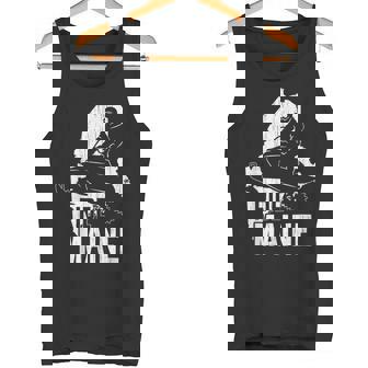 Snowmobile Ride Maine Shirt Vintage Snowmobiling Motor Sled Tank Top | Mazezy