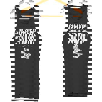 Snowshoe Hiking Snowshoeing Squad Tank Top | Mazezy