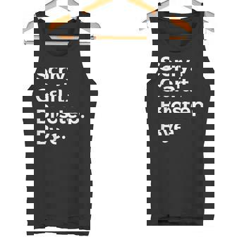 Sorry Can't Brostep Bye Musician Music Lover Music Tank Top | Mazezy