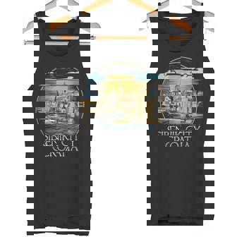 Souvenir Historique De Laille Deibenik Croatie Port Maritime Croate Débardeur e - Cadeauxyz