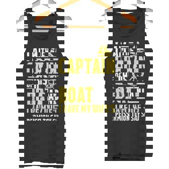 Soy El Capitán De Este Barcoeleroelaelaelaelaelaelaelaela Camiseta sin mangas - Regaloses