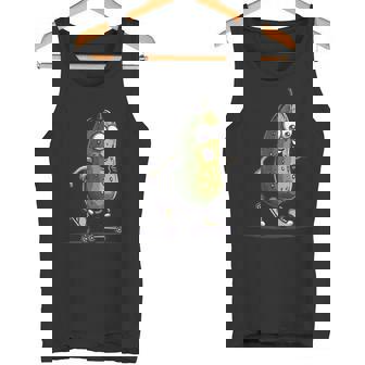 Sporty Pickle Costume For Inline Skates And Skating Lovers Tank Top | Mazezy