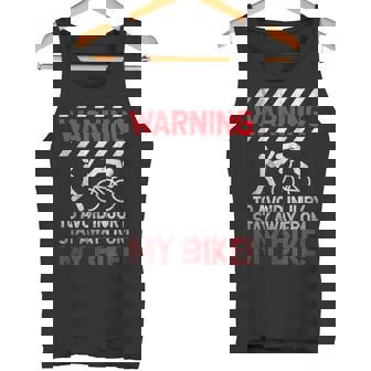 Stay Away From My Bike Shirt CX Moutain Biking Tank Top | Mazezy