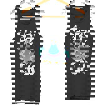 Stay Coo Pigeon Racing Lover Bird Birdwatcher Birdwatching Tank Top | Mazezy