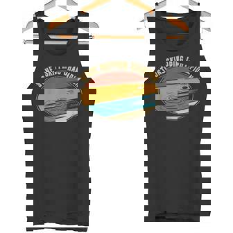 Stone Skipping Champion Stones Slipping Tank Top | Mazezy