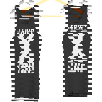 Straight Edge Decent X Hardcore Punk HC XXX Vegan SXe Tank Top | Mazezy