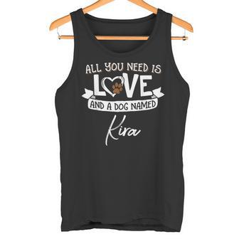 Süßes Hunde- Mit Namen Kira Für Damen Und Herren Tank Top - Geschenkecke