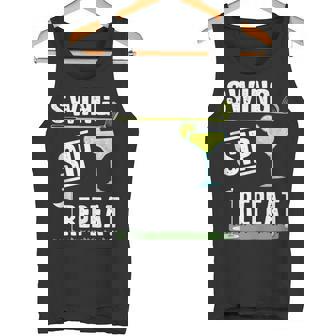 Swing Sip Repeat Golf Margarita Lover Golfer Tank Top Tank Top | Mazezy