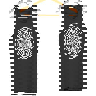 Swirl Self-Hypnosis Hypnotic Trance Music Trippy Swirl Tank Top | Mazezy