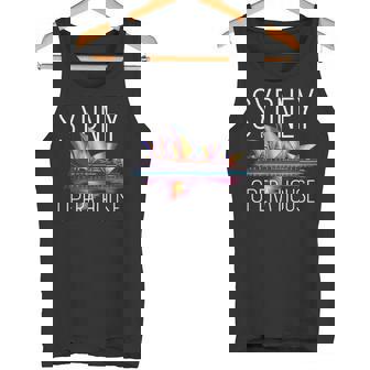 Sydney Opera House Artistic Representation Australia Tank Top | Mazezy