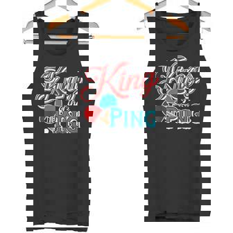 Table Tennis King Of The Ping Pong Retro Tank Top | Mazezy