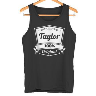 Taylor Taylor Nombre Personalizado Para Cumpleaños In Mangas Camiseta sin mangas - Regaloses