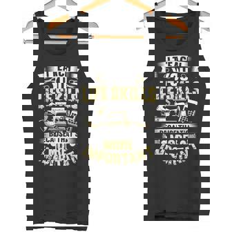 I Teach You Life Skills Home Economics Teacher Tank Top | Mazezy