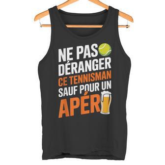 Tennis Apéro Homme Humour Idée Cadeau Tennisman Drôles Bière Débardeur e - Cadeauxyz