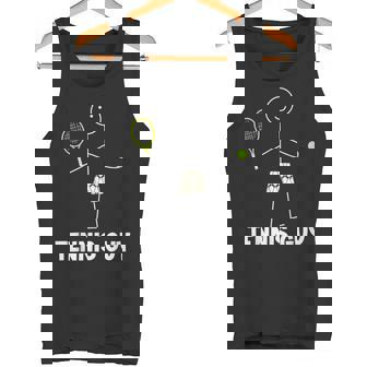 Tennis Guy Jeu De Balle De Tennis Et Fusée Débardeur e - Cadeauxyz