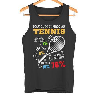 Tennis Humour Cadeau Drôle Tennis Joueur Tennisport Débardeur e - Cadeauxyz