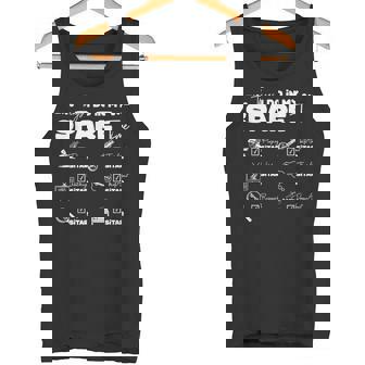 Things I Do In My Spare Time Playing Sitar Tank Top | Mazezy