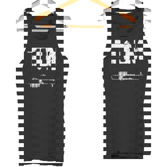 Tom Guitare Battement De Coeur Musique Guitariste Débardeur e - Cadeauxyz