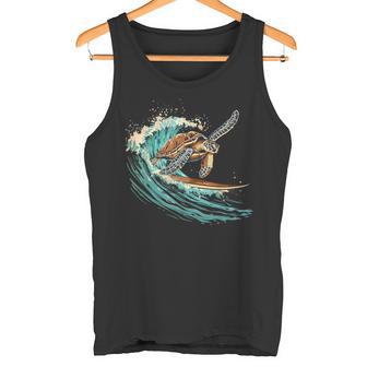 Tortue De Merurf Océan Tortue Mer Océan Amoureux Des Animaux Débardeur e - Cadeauxyz