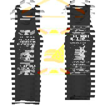 Tout Ce Que Jeeux Pour Noël C'est Un Pull De Noël Moche Débardeur e - Cadeauxyz