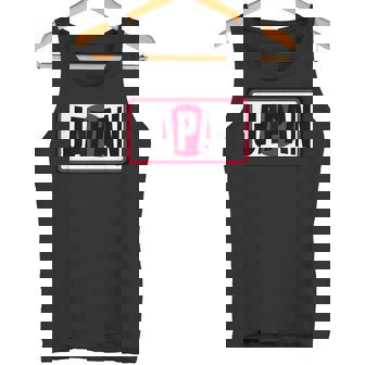 Traditional & Classic Japan Red Country Flag Japan Fan Tank Top | Mazezy