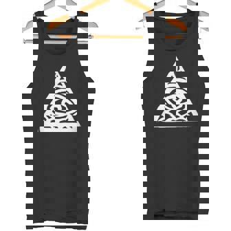 Triangolo Evil Eye Illuminati Conspirazione Canotta - Novitaregali