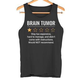 Tumor Cerebral Calificación De 1 Estrella Conciencia Divertidaobre El Tumor Cerebral Camiseta sin mangas - Regaloses