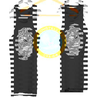 USS Constellation CV-64 Aircraft Carrier Veteran Vintage Men Tank Top | Mazezy