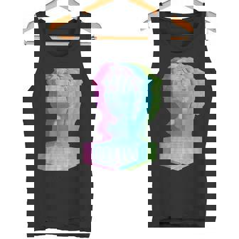 Vaporwave シュールグリッチアートシャツ タンクトップ - Kawaiitshirt