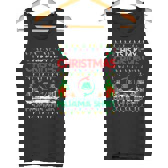 Vehicle Restoration Christmas Pajama Shirt Holiday Xmas Tank Top Tank Top | Mazezy