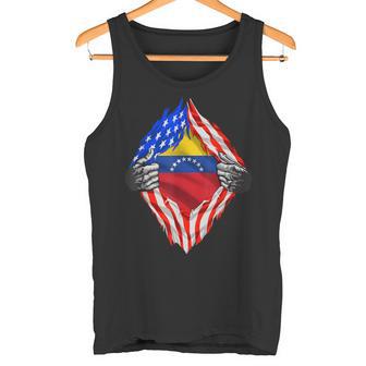 Venezuela Camisaintage Usa Banderaenezolana Raícesenezuela Camiseta sin mangas - Regaloses