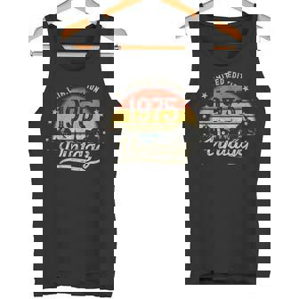 Vintage 1975 Nacido Limited Edition Regalo Cumpleaños Hombre Camiseta sin mangas - Regaloses