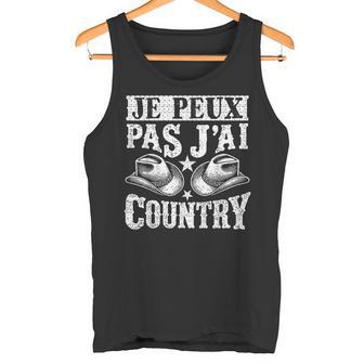 Vintage Humour Danseur Country Je Peux Pas J'ai Country Débardeur e - Cadeauxyz