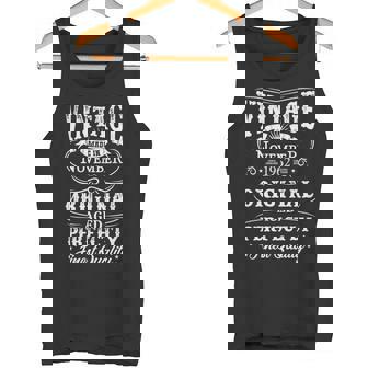 Vintage Noviembre 1962 Legendario Desde Noviembre 1962 Manga Larga Camiseta sin mangas - Regaloses