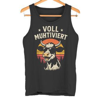 Voll Muh­Ti­Viert Landwirtschaft Bauer Bäuerin Tank Top - Geschenkecke