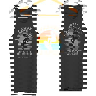 Wakesurfing Water Sport Wakesurfer Instructor Retro Vintage Tank Top | Mazezy