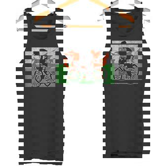 Wales Flag Bicycle Cycling Tank Top | Mazezy