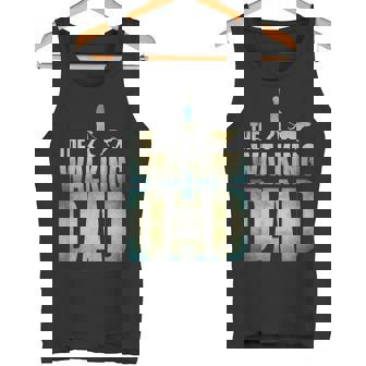 The Walking Dad Hund Dog Papaatertag Lustig Geschenk Tank Top - Seseable