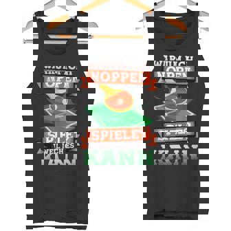 Warum Ich Noppenpiele Weil Ich Es Kann I Tischtennis Tank Top - Seseable