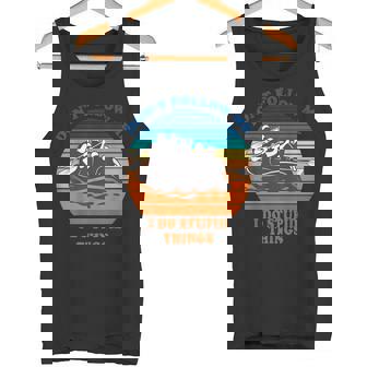 Water Rafting Don't Follow Me I Do Stupid Things Tank Top | Mazezy