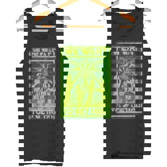 We Want To Get High マリファナウィードリーフシャツ タンクトップ - Kawaiitshirt