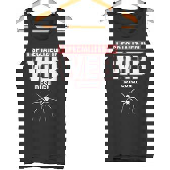 Web Er Developer HTML CSS I Specialized In Web Tank Top Tank Top | Mazezy