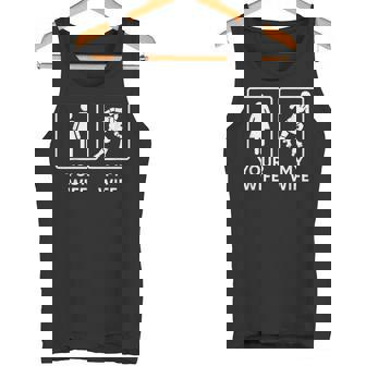 Your Wife My Wife Roller Derby Supporter Tank Top | Mazezy