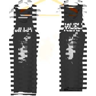 Wolliball I Lustigeschaf Wortspiel Lustigesolleyball Tank Top - Seseable