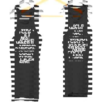 World's Most Wonderful プレストレストコンクリート労働者 タンクトップ - Kawaiitshirt