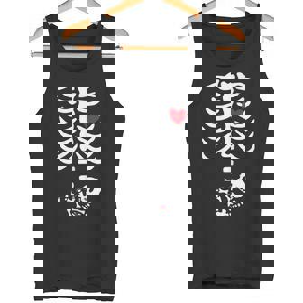 X-Ray Esqueleto Embarazada Divertido Embarazo Camiseta sin mangas - Regaloses