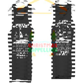 Xmas Rappelling Team Climbing Abseiling Lover Christmas Tank Top | Mazezy