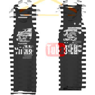 You Tuba 面白いマーチングバンド ヴィンテージ チューバ ユーフォニアム タンクトップ - Kawaiitshirt