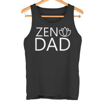 Zen Dad Minimaliste Lotus Yoga Pour Pères Débardeur e - Cadeauxyz