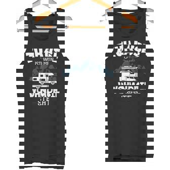 Zuhause Ist Wo Mein Wohnmobilteht Camping Tank Top - Seseable